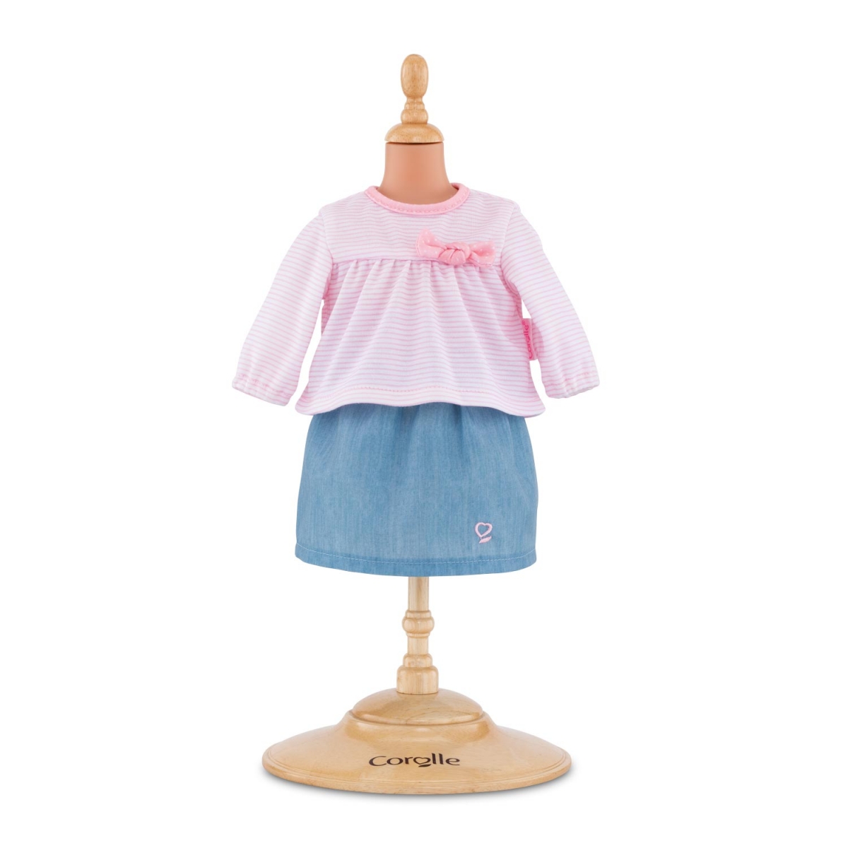 Top skirt for 12 inch baby doll